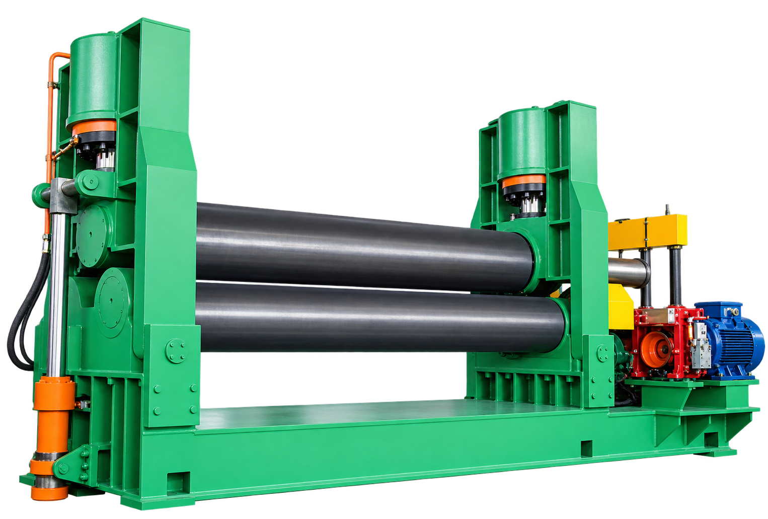 W11Y Hydraulic Symmetrical 3 Roll Plate Rolling Machine